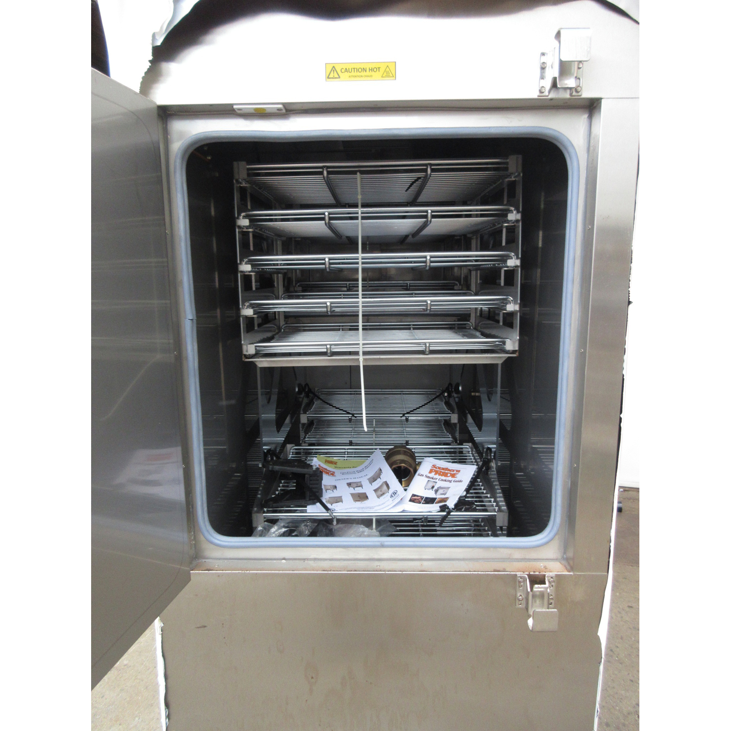Southern Pride MLR-850 Stainless Steel Gas Rotisserie Smoker, Used Excellent Condition image 4