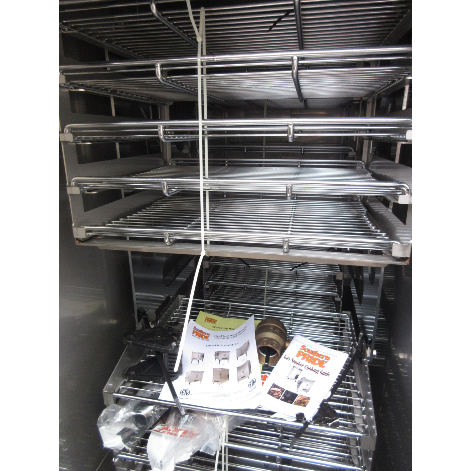 Southern Pride MLR-850 Stainless Steel Gas Rotisserie Smoker, Used Excellent Condition image 5