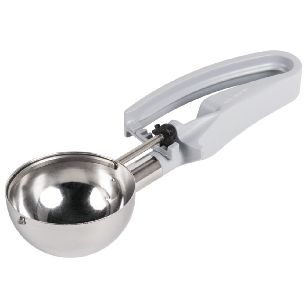 Vollrath Stainless Steel Disher with Gray Handle, #8 image 2