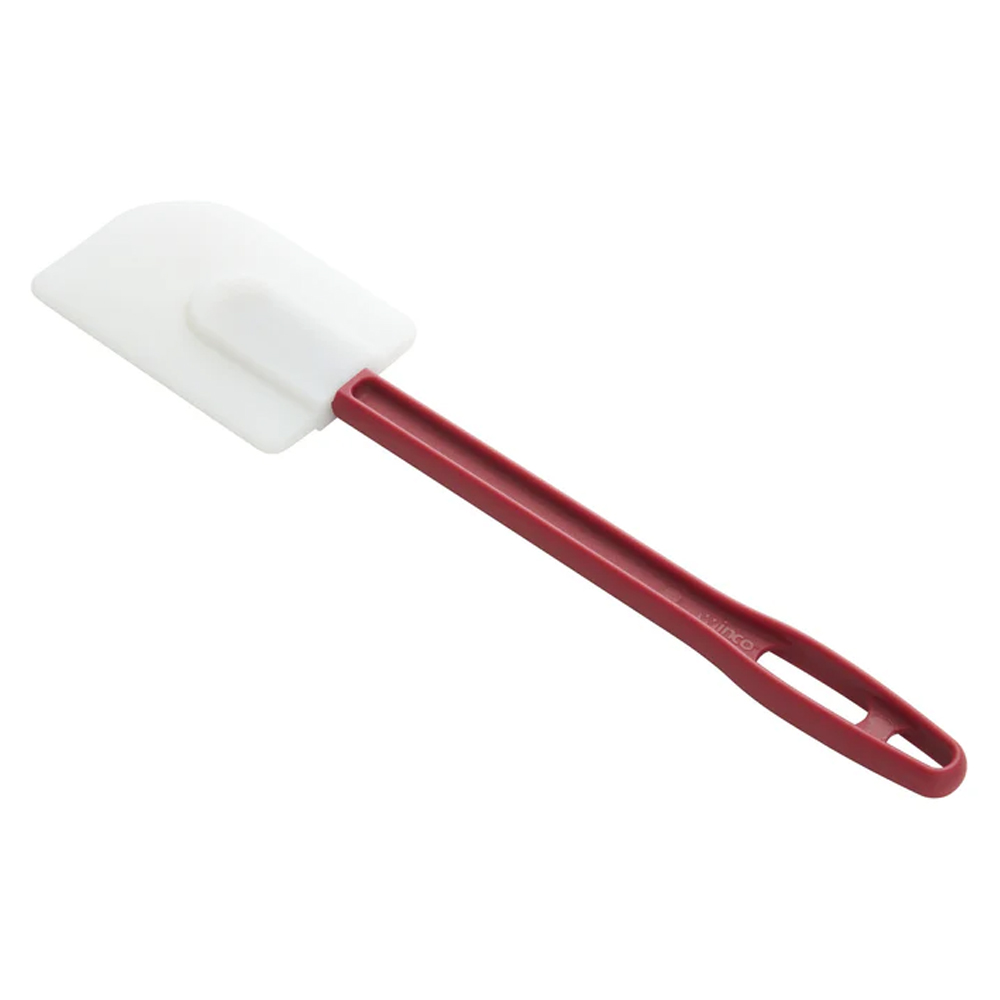 Winco Heat Resistant Silicone Scraper, 14" image 1