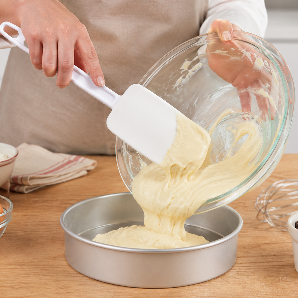 Winco Plastic Bowl Shaped Scraper, 10" image 4