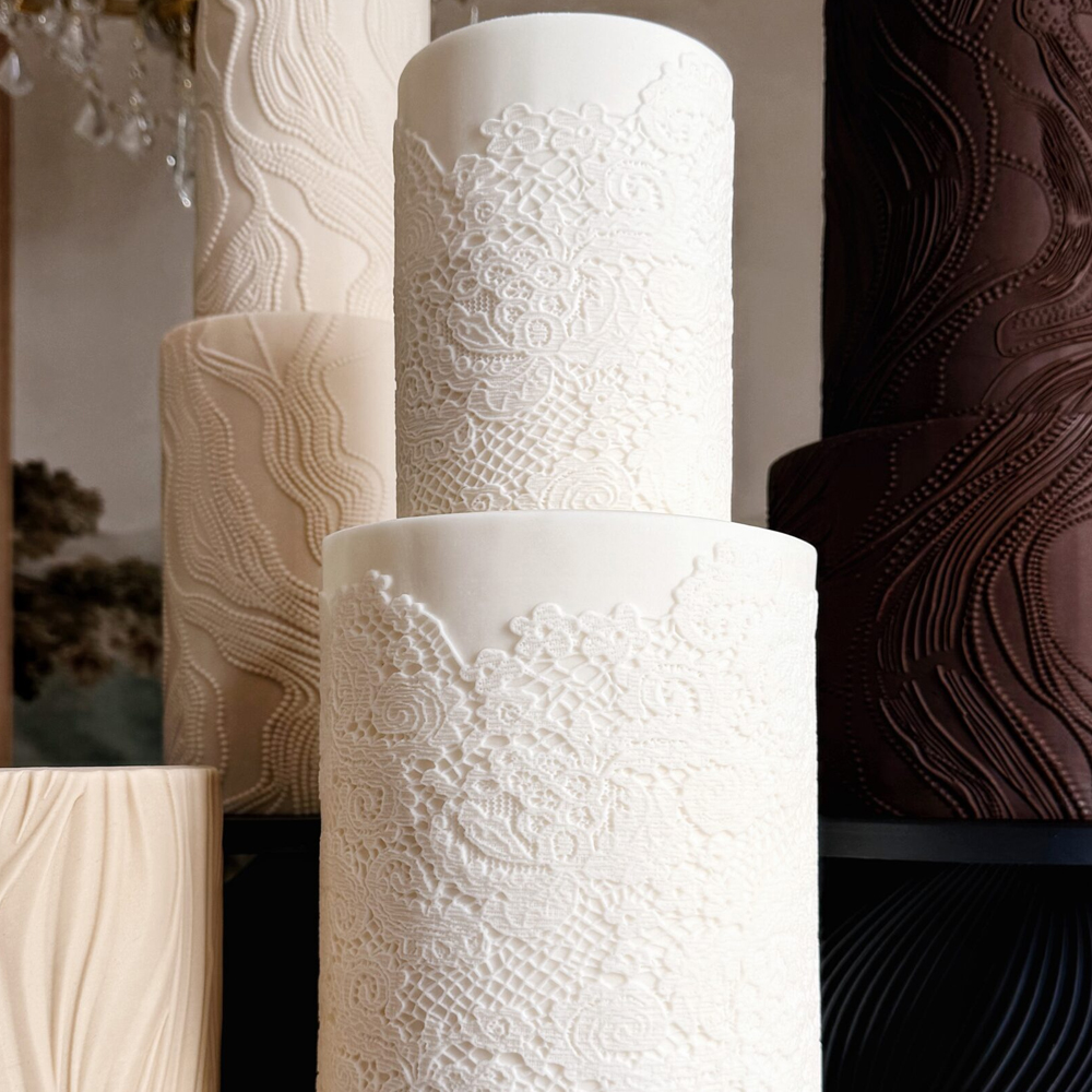 Angela Morrison Victorina Lace Textured Rolling Pin image 1