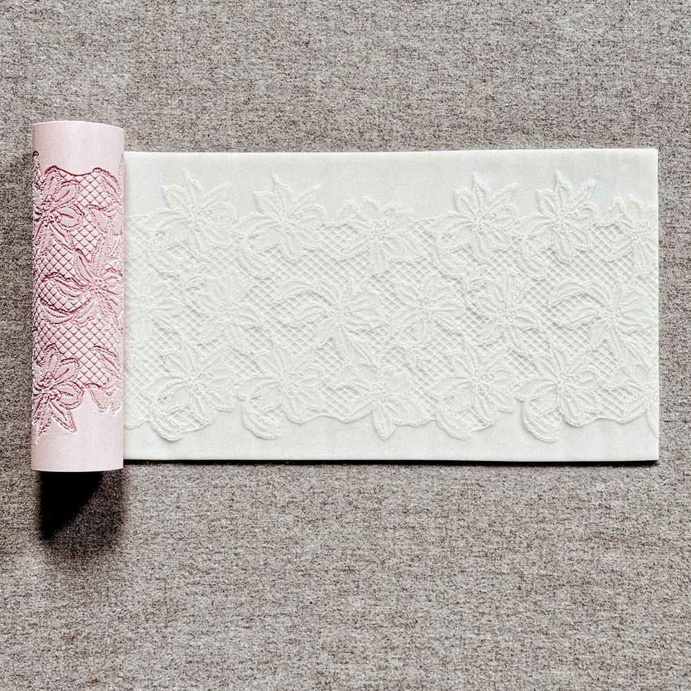 Angela Morrison Aurelia Lace Textured Rolling Pin image 3