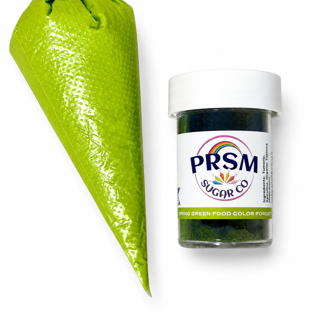 PRSM Spring Green Gel Paste Natural Food Color Powder, 7 gr. image 1