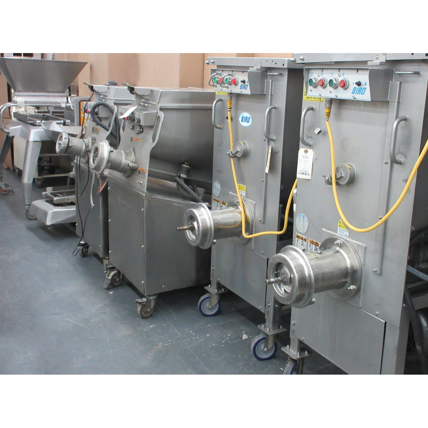 Bizerba GSP HD Automatic Meat Slicer On Transport Cart, Used Excellent Condition image 8