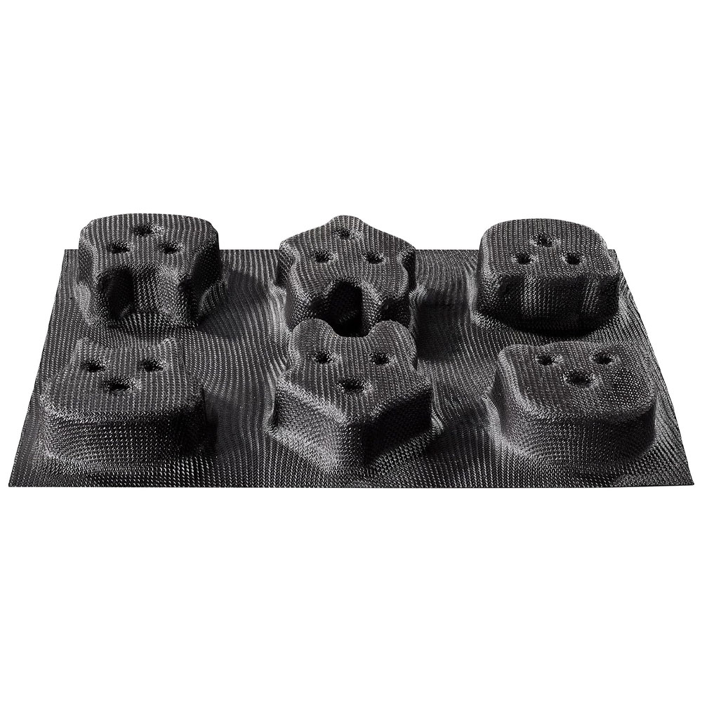 Flexipan Animal Shapes Mold, 6 Cavities image 1