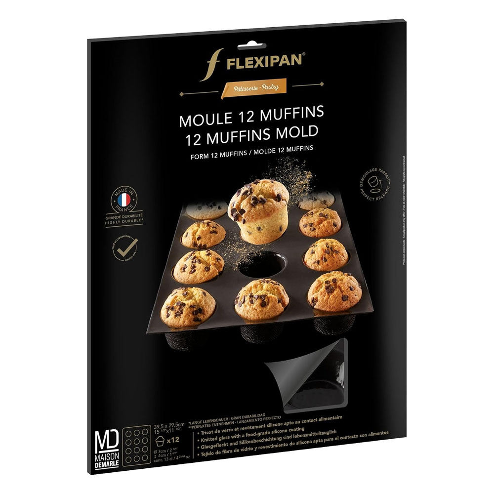 Flexipan Muffin Mold, 12 Cavities image 2