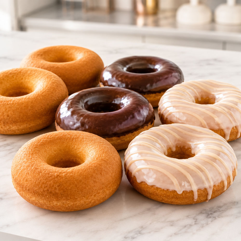 Flexipan Donuts Mold, 8 Cavities image 1