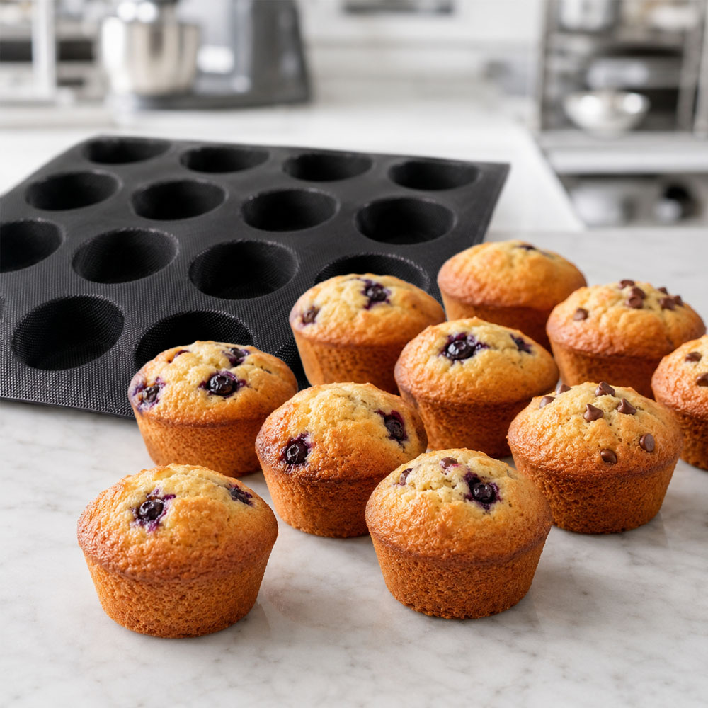 Flexipan Air Muffin Mold, 15 Cavities image 1