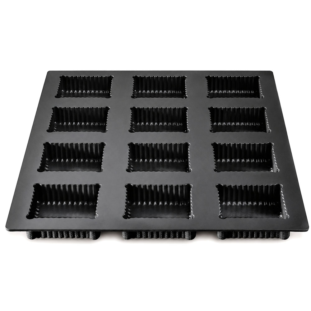 Flexipan French School Butter Cookie Mold, 12 Cavities image 1
