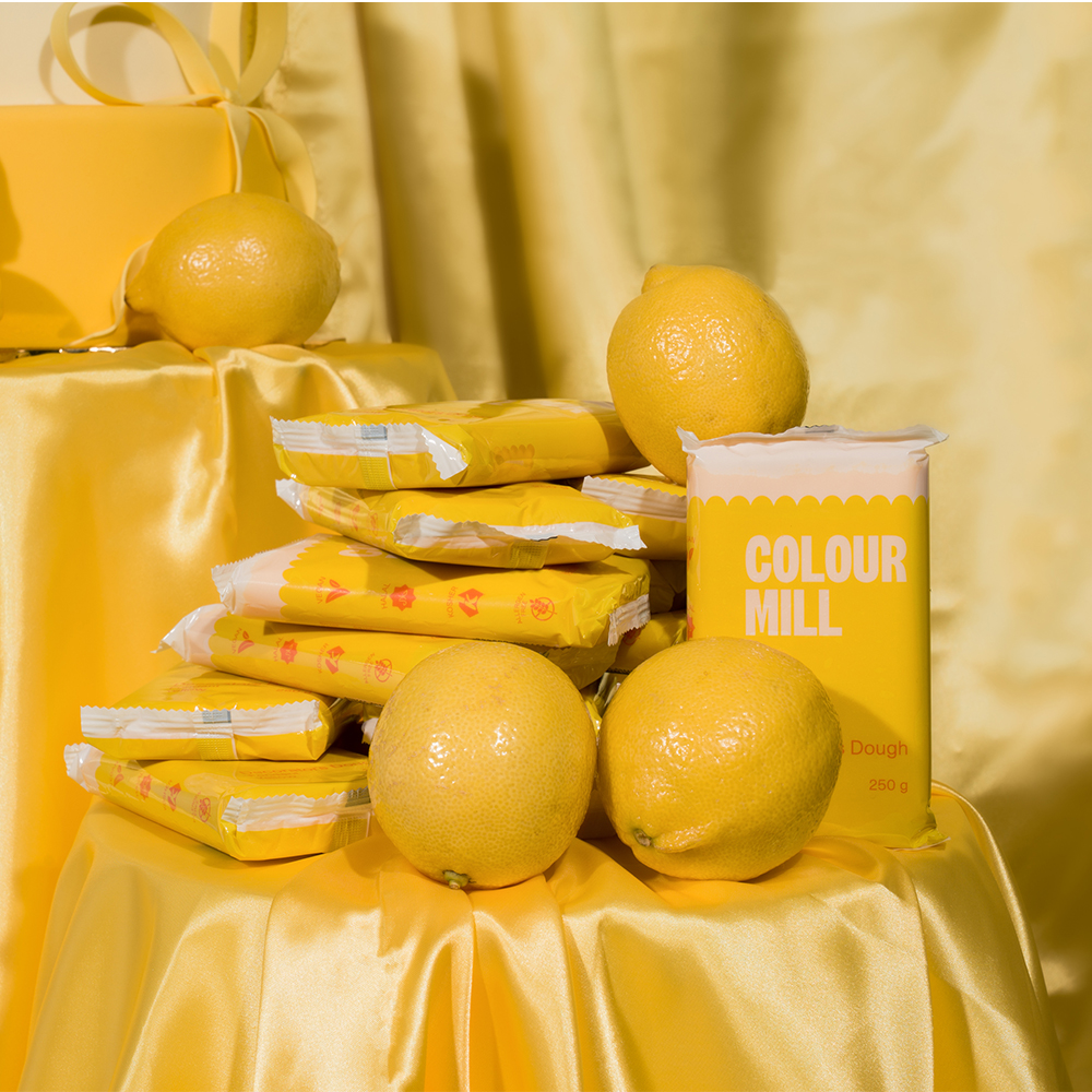 Colour Mill Yellow Decorators Dough, 2.2 lbs. image 1