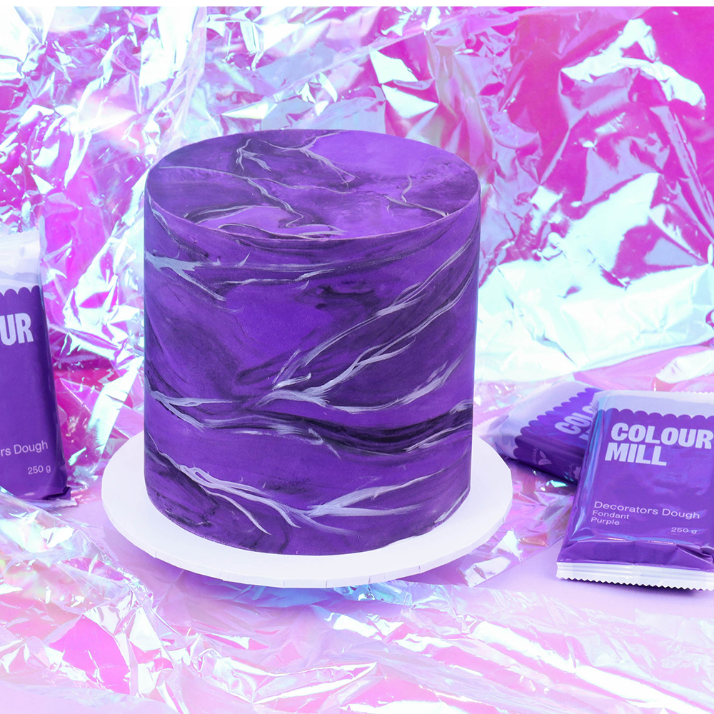 Colour Mill Purple Decorators Dough, 2.2 lbs. image 1