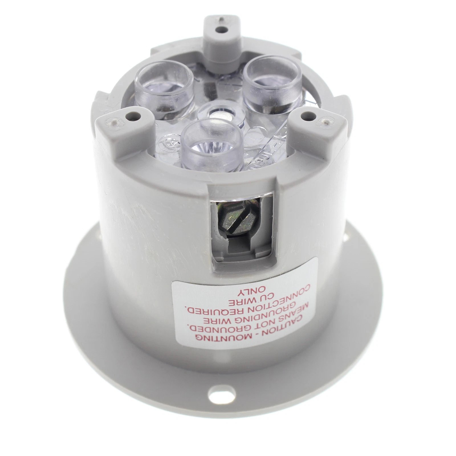 Arrow Hart 6346 Gray Twist Turn Locking Flanged Outlet NEMA L6-30R 30A 250V 2P 3W image 3