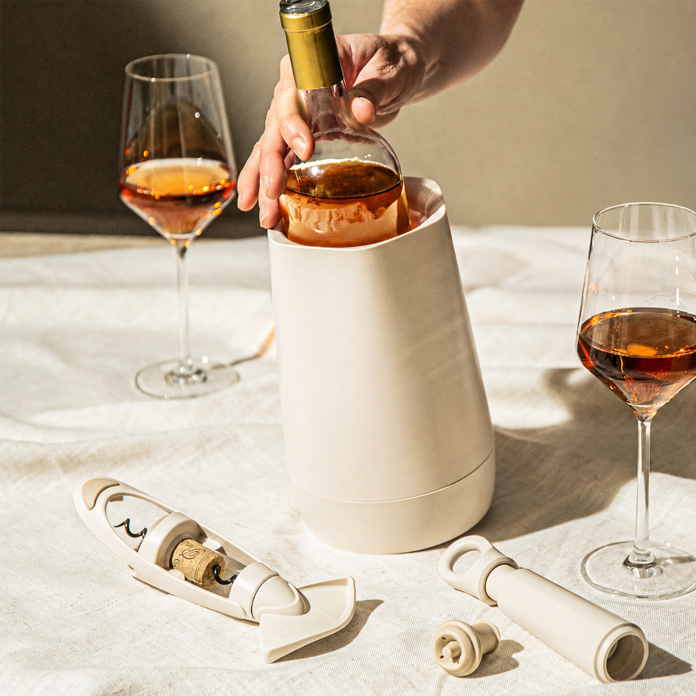 Vacu Vin Sand Wine Set Host, 4 Piece image 2