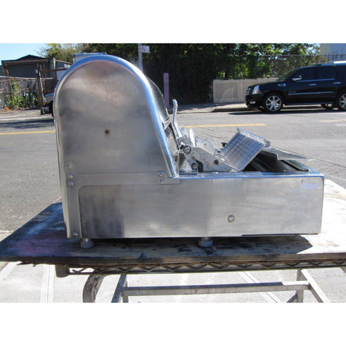 Berkel Bread Slicer, Chrome Model MB 1/2 Used Good Condition  image 2