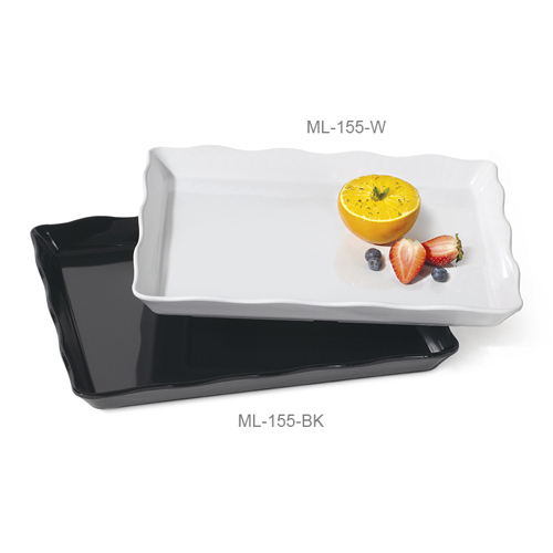 Melamine Display Tray, Scallop Edged, Bake & Brew Series, 14" x  image 1