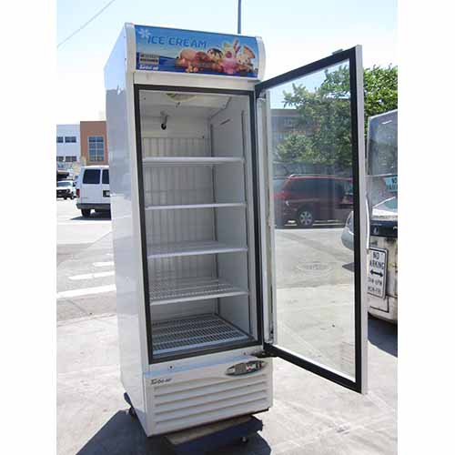 Turbo Air TGF-23F Single Glass Door Reach-In Freezer - 23 cu. ft. image 1