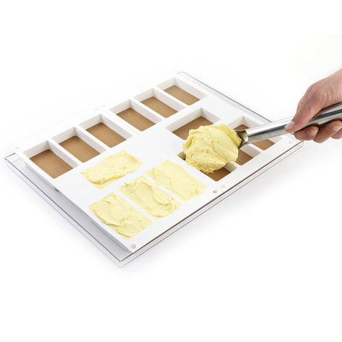 Silikomart BISC01 Ice Cream Sandwich Silicone Mold Silicone Ice Cream