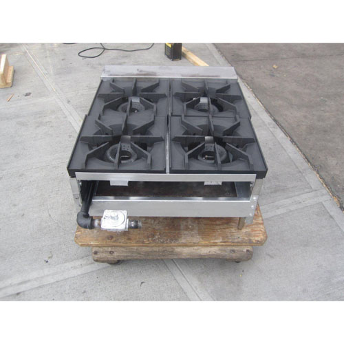 American Range Heavy Duty Hot Plate Used Model # ARHP24-4 Very Good Condition image 1