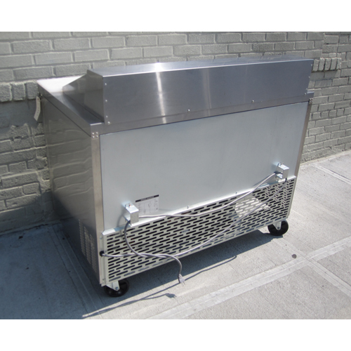 Saturn 4' Refrigerator Bain Marie Sandwich Prep Model SUSS-48-12 image 3