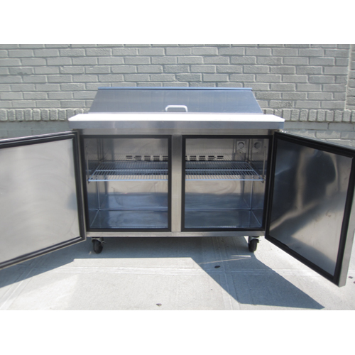 Saturn 4' Refrigerator Bain Marie Sandwich Prep Model SUSS-48-12 image 6