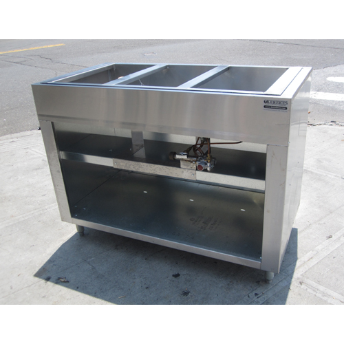 Custom Made 3 Compartment Gas Steam Table image 1