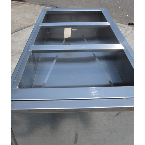 Custom Made 3 Compartment Gas Steam Table