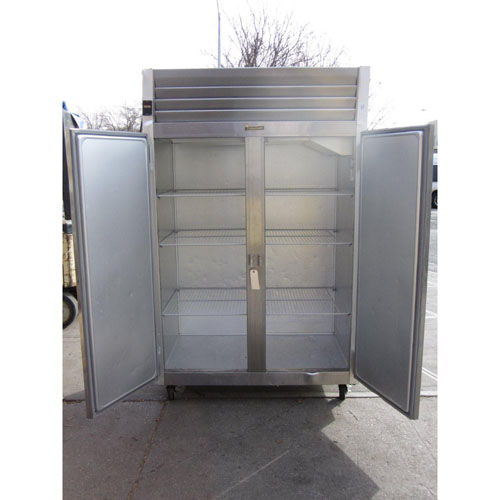 Traulsen 2 Door Freezer Model G22010 Used Very Good Condition image 1