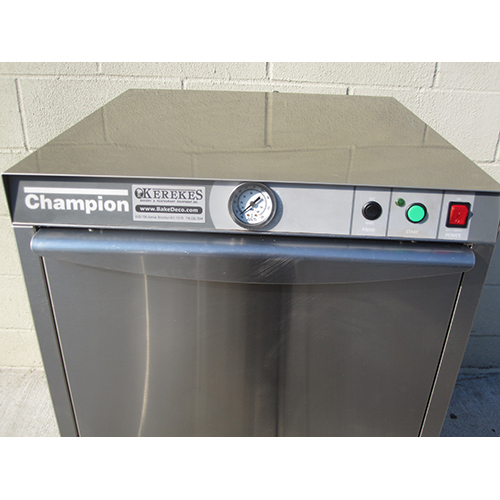 Champion Undercounter Hi-Temp Dishwasher Model UH100B
