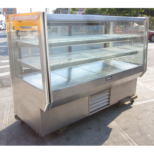 Leader HBK77 High Bakery Refrigerated Display Case 77" S/C image 1
