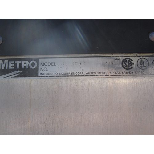 Metro Uninsulated Proofer/Holding Cabinet Model CM2000 image 6