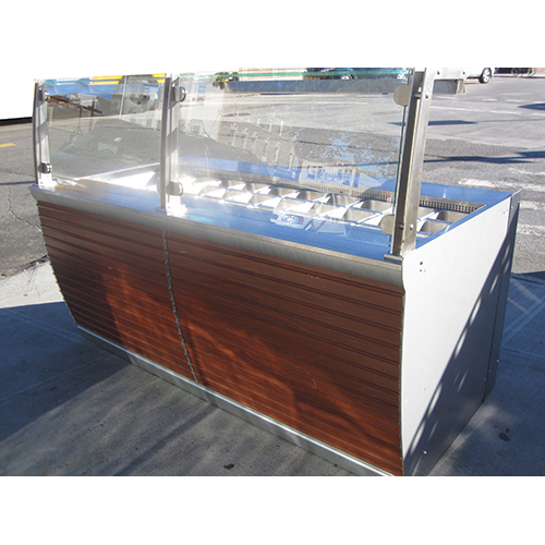 Custom Cool Salad Bar with Sneeze Guard [Custom Made]