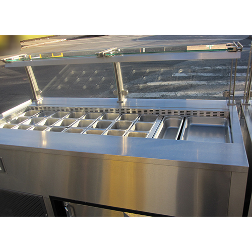 Custom Cool Salad Bar with Sneeze Guard [Custom Made] image 7