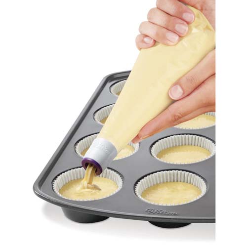 Wilton Perfect Fill Batter Dispenser Pastry Filling Funnels