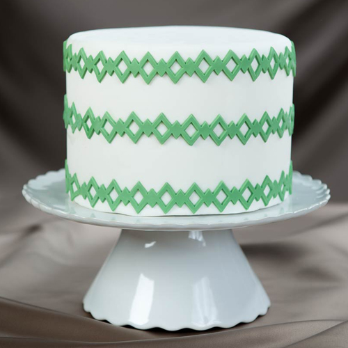 Double-Diamond Cake