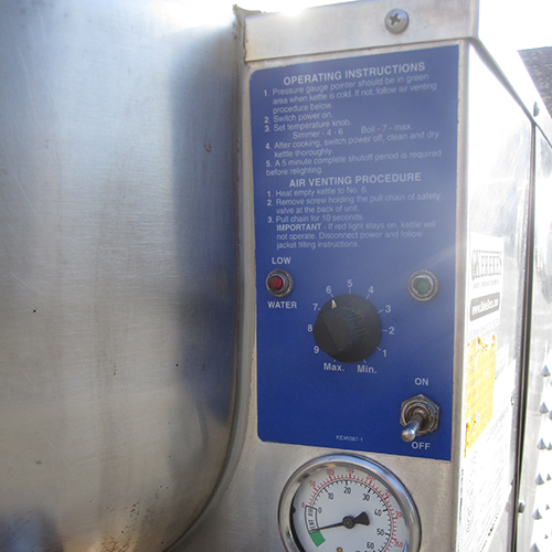 Cleveland 40 Gal Gas Kettle Model KGL-40 image 9