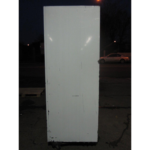 Leader 3 Door Freezer Model # PF79 SC Used Very Good Condition image 1