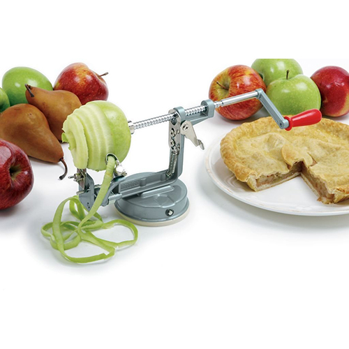 Norpro Apple Master: Apple Peeler - Corer and Slicer - with Vacuum Base & Clamp image 2