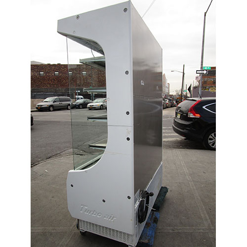 Turbo Air Vertical Open Display Case TOM-50W, Used image 4