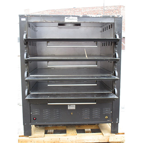 Peerless 8-Pan Natural-Gas Deck Oven 2348M, Used image 1