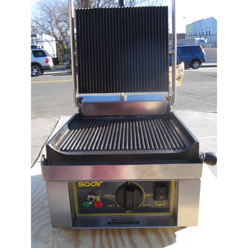 Equipex-Sodir Panini Grill Model # Savoy Used very Good Condition image 1