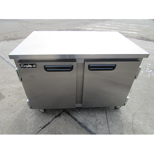 Leader Low Boy ESLB48-SC 48" Under-Counter Refrigerator, Excellent Condition image 2