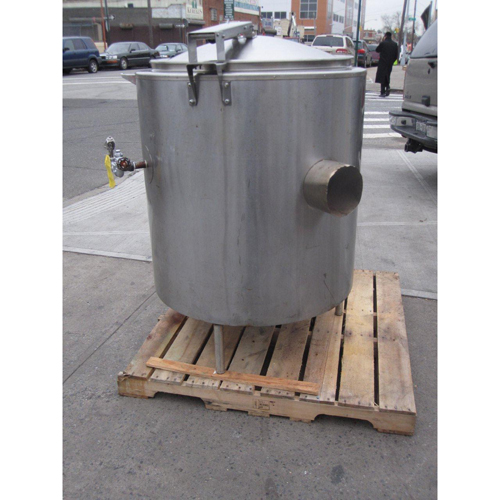 GROEN 60 Gal Commercial Steam Kettle Gas Used Model # AH/1-60 Good Condition image 1