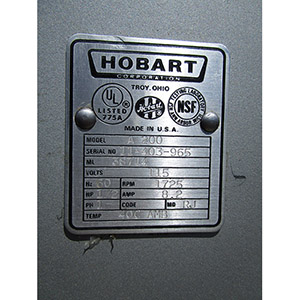 Hobart 20 Quart Mixer A200, Excellent Condition image 4