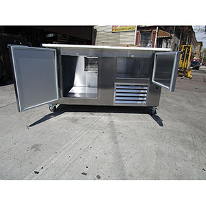 Leader 60" Low Boy Worktop Cooler LB60, Excellent Condition image 4