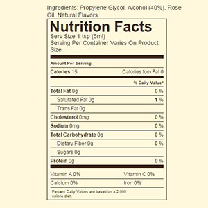 Ingredients & nutrition facts image 1