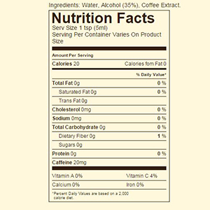 Ingredients & nutrition facts image 1