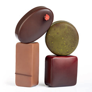 Pavoni Polycarbonate Chocolate Mold, Smooth Square 21 Cavities image 2