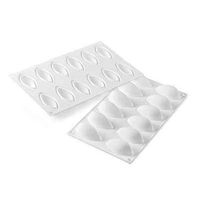 Silikomart "Quenelle24" Silicone Baking Mold 0.8 Oz (24ml) image 1