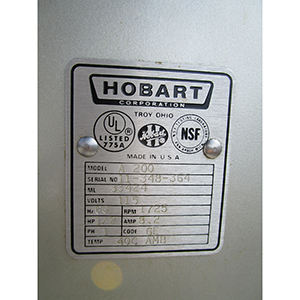 Hobart 20 Quart Mixer A200, Excellent Condition image 4